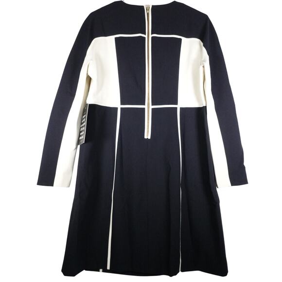New Tuckernuck Navy and Cream Colorblock Evie Dress Size Large 2924-47 - Picture 9 of 13